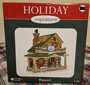 Holiday Inspirations "Resort" House Village Decor